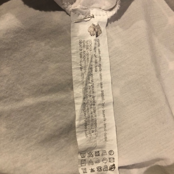 Zara, white cotton open back summer top - Picture 3 of 4